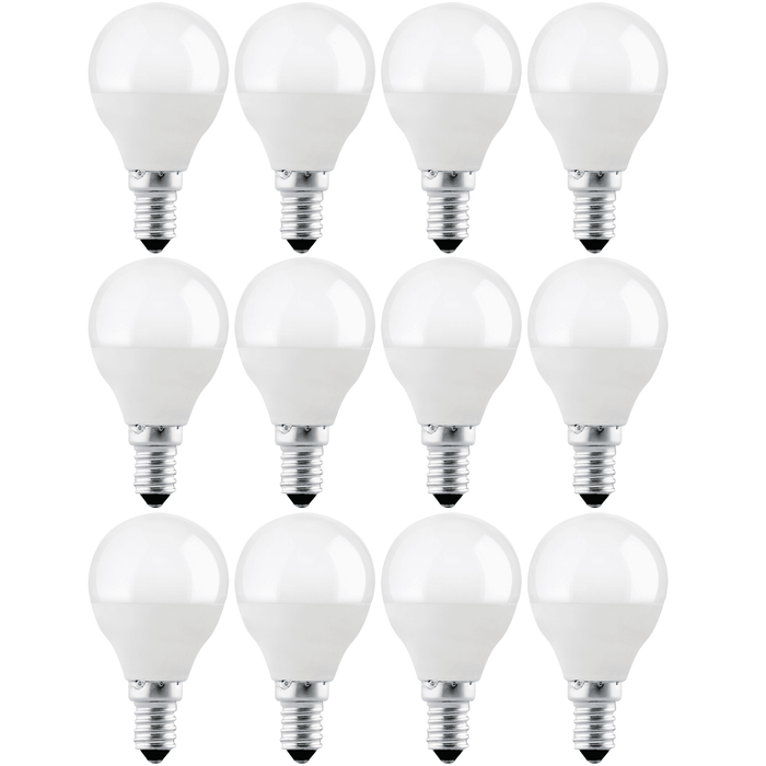 12 x E14 LED Lamp/Bulb Dimmable 4W (40W Equivalent)