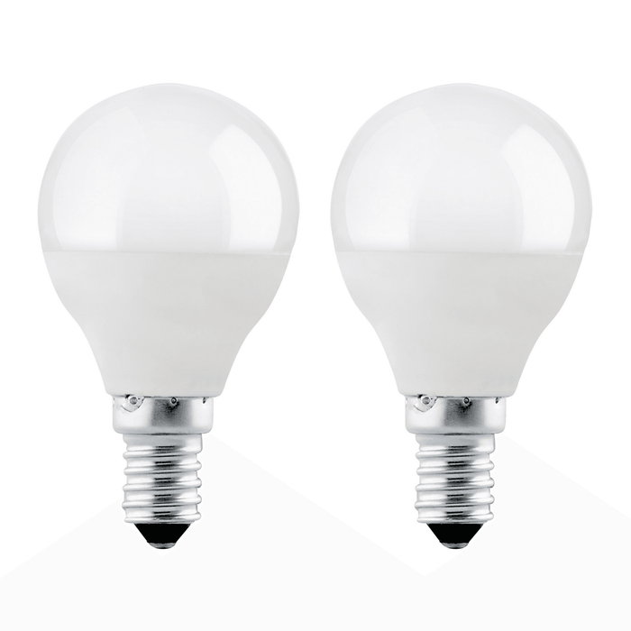 2 x E14 LED Lamp\Bulb Non-Dimmable 4W (40W Equivalent)