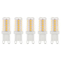 5 x G9 LED Non-Dimmable 2.3W Warm White Halogen (20W Equivalent)