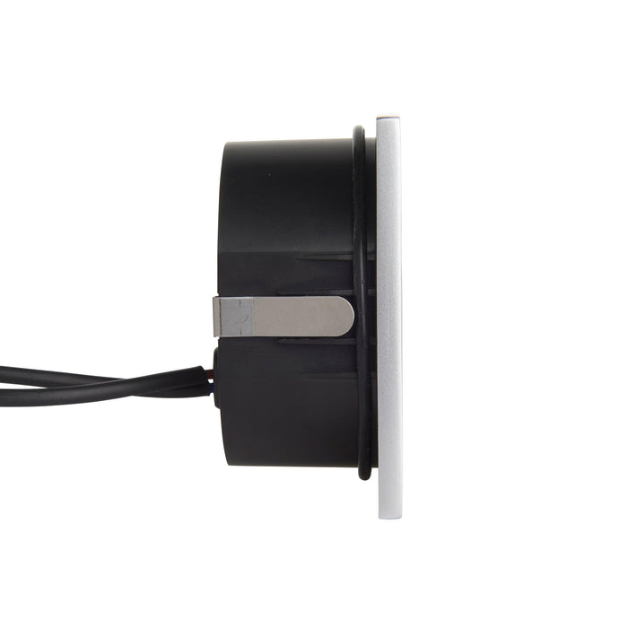 albus cct silver bezel 1 by saxby lighting, close up image 46