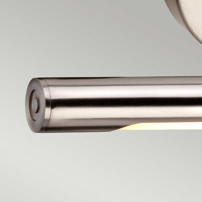 alton 1 lt small led brushed nickel picture light elstead lighting Close Up LED Bulb