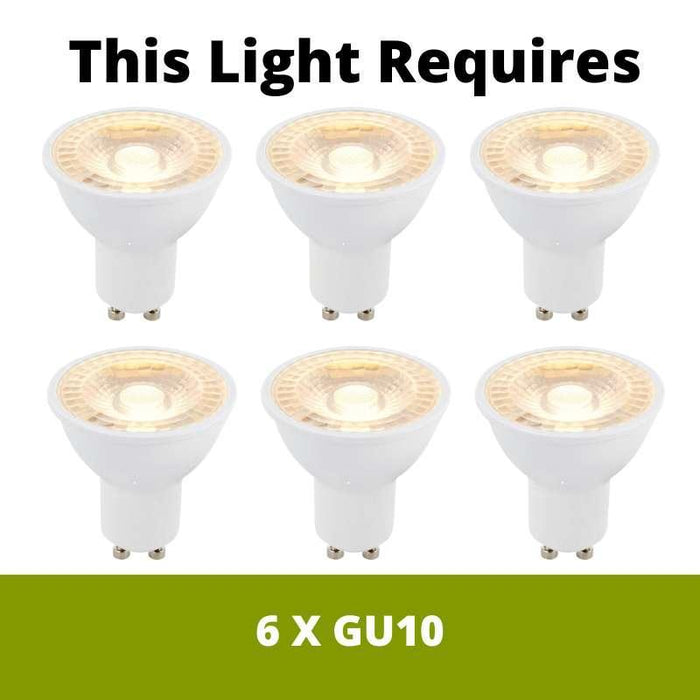 amalfi 6lt ceiling spotlight by saxby lighting, close up image 470