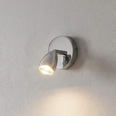 Amalfi Chrome Finish Single Kitchen Spotlight by Saxby Lighting — suits kitchens, living rooms & bedrooms