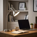 Amalfi Nickel Desk Lamp with USB office image