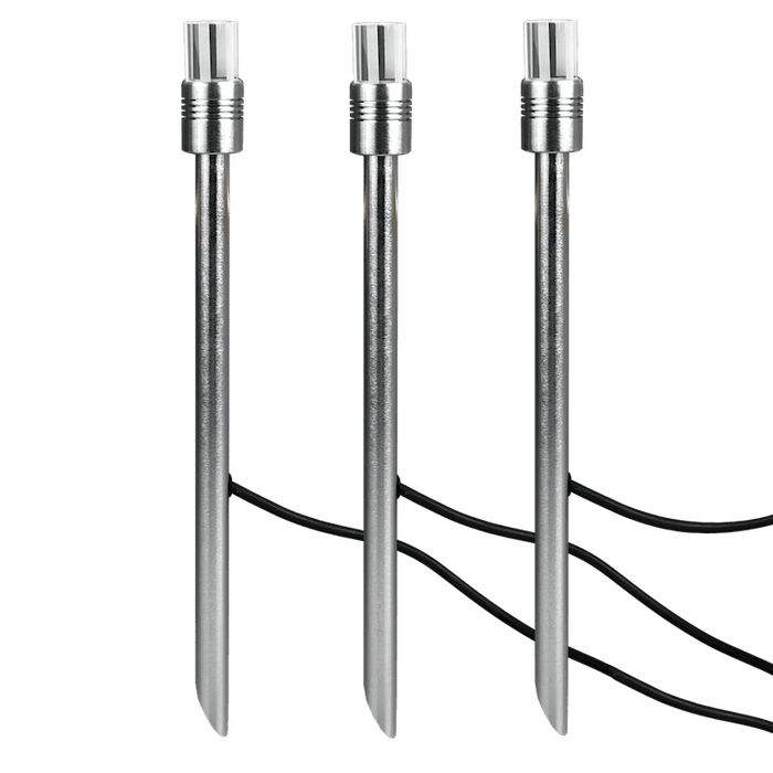 Elstead Ambleside 3 Aluminium Garden LED Ambient Light Spike X 3