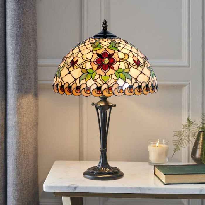Angelique Tiffany Table Lamp - Tiffany Lighting Direct — alternate view