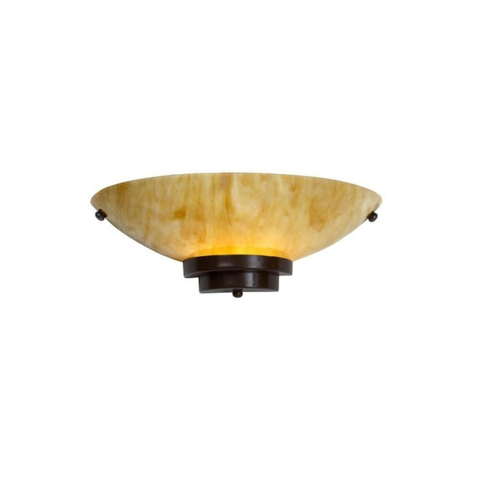 Art Deco Wall Light - Kansa Stratton Antique Bronze Wall Light STRATTON86