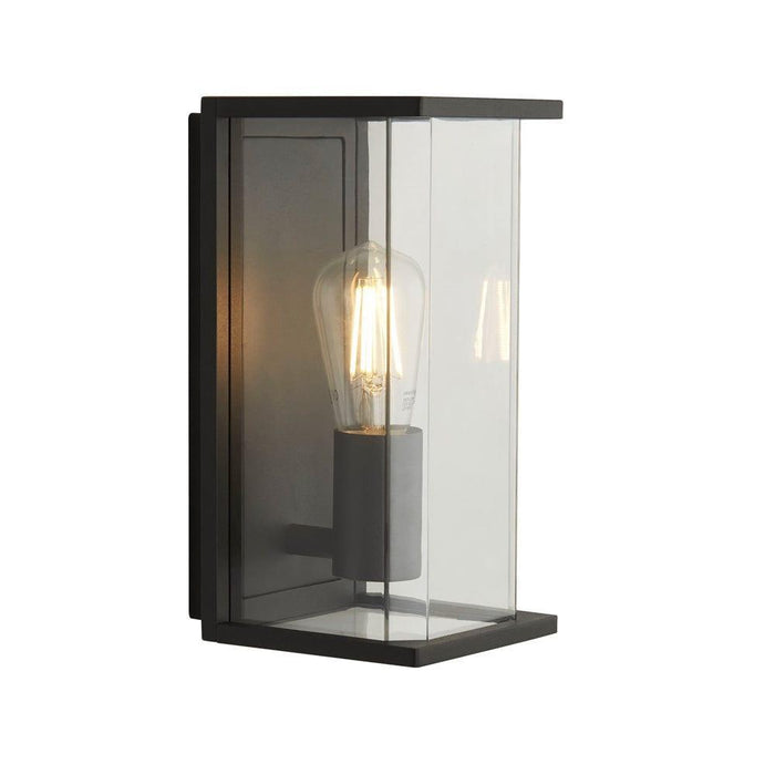bakerloo 1 light grey outdoor boxed wall porch light