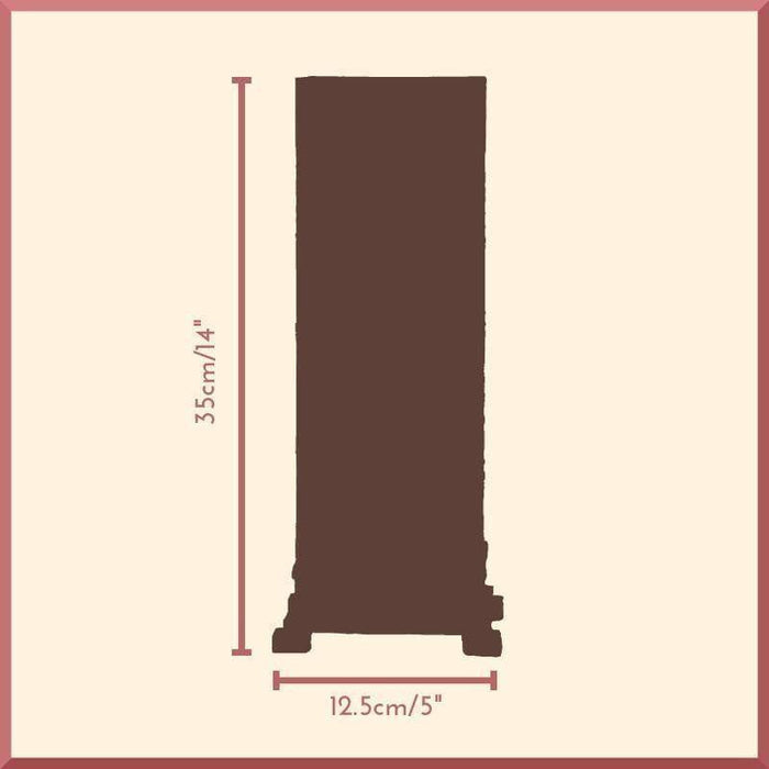 Tiffany Square Table Lamps - Brunswick Medium Tiffany Square Table Lamp