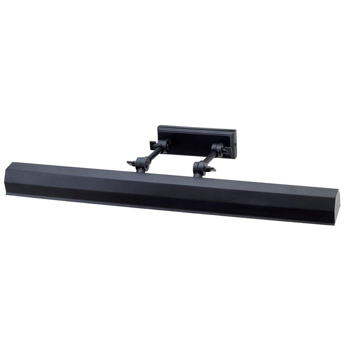 chawton large black picture light elstead lighting