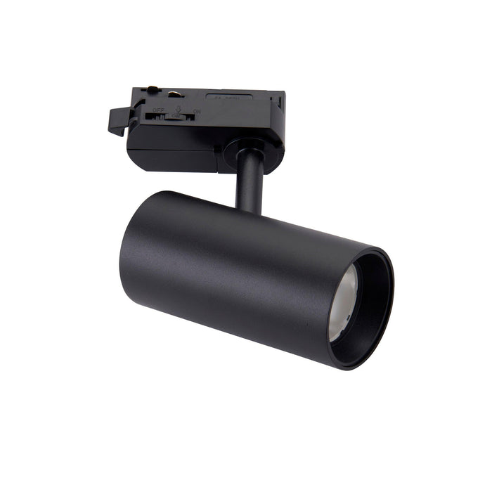 coltled 15w track head light matt black cool white by saxby lighting, close up image 34