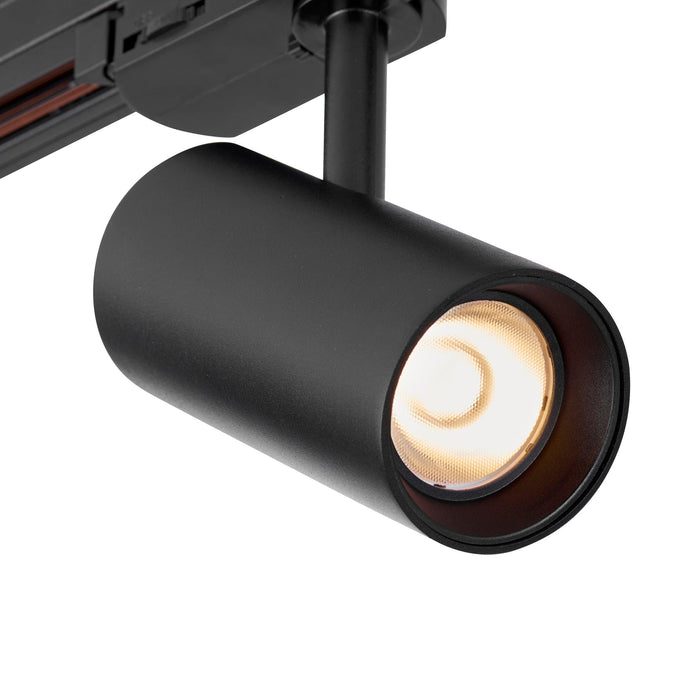 coltled 15w track head light matt black warm whiteby saxby lighting
