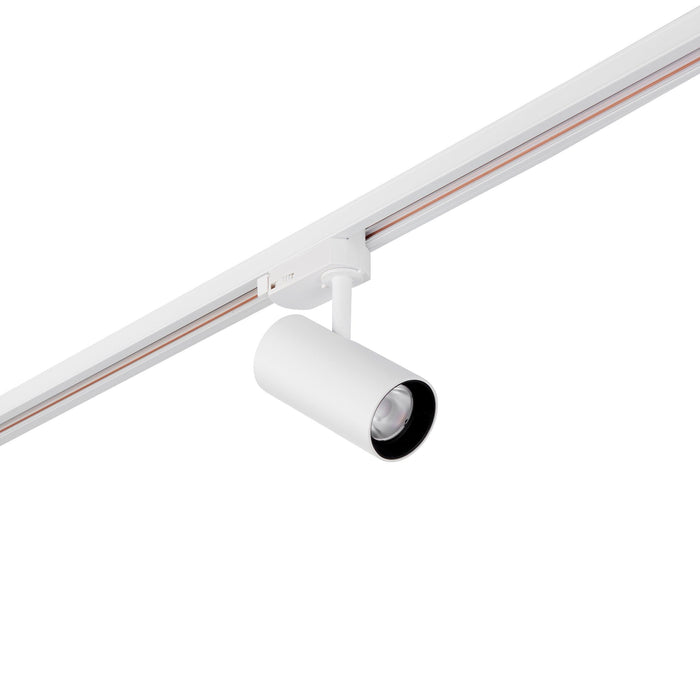 coltled 15w track head 3000k matt white by saxby lighting, close up image 37