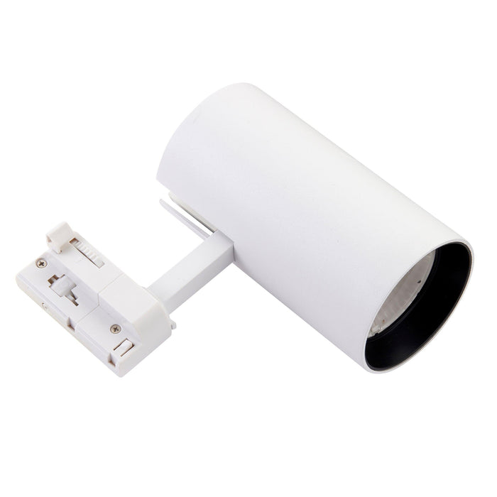 coltled 34w track head 4000k matt white cool white by saxby lighting, close up image 28