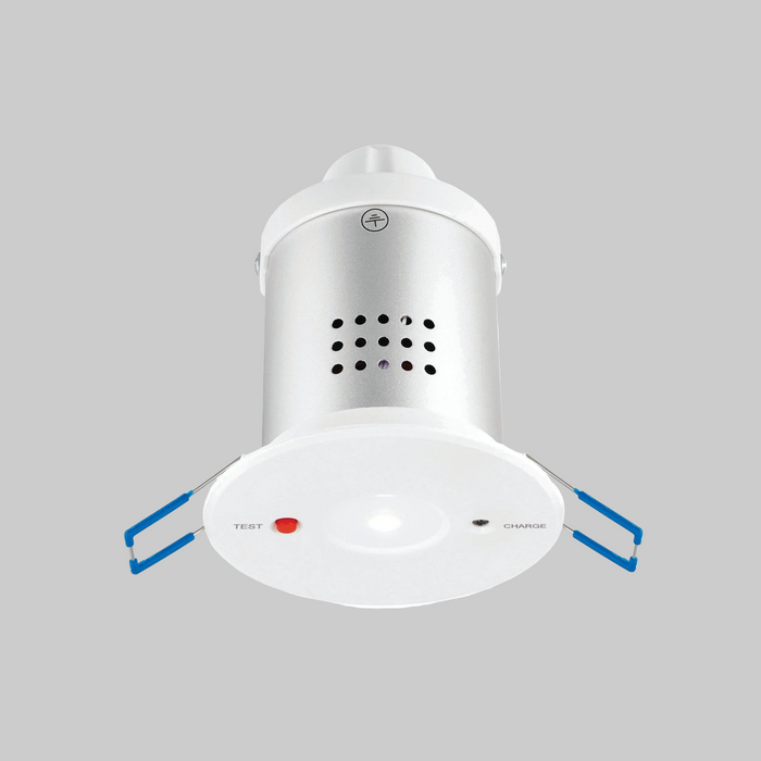Cyclo 2 ENM White LED Recessed Light 3W - Daylight White by Saxby Lighting — suits kitchens, living rooms & bedrooms