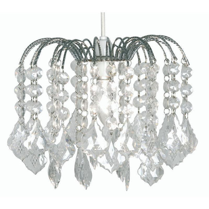 Traditional Non Electric Pendant - Dacia Chrome Small Non Electric Pendant Ceiling Light 695 S CH