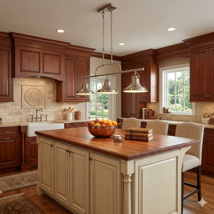 Dallas Industrial Satin Silver Kitchen Bar Ceiling Light room image