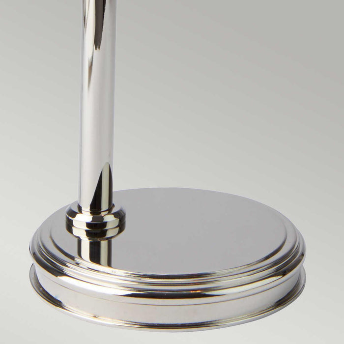 Douille 1 Light Polished Nickel Table Lamp Elstead Lighting 4