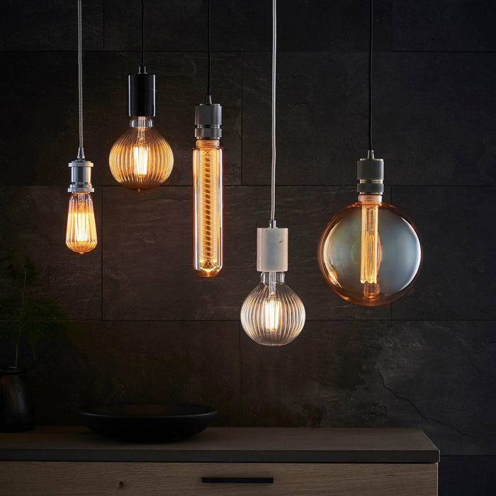 e27 globe internal cylinder amber led 2 8w light bulb 200mm