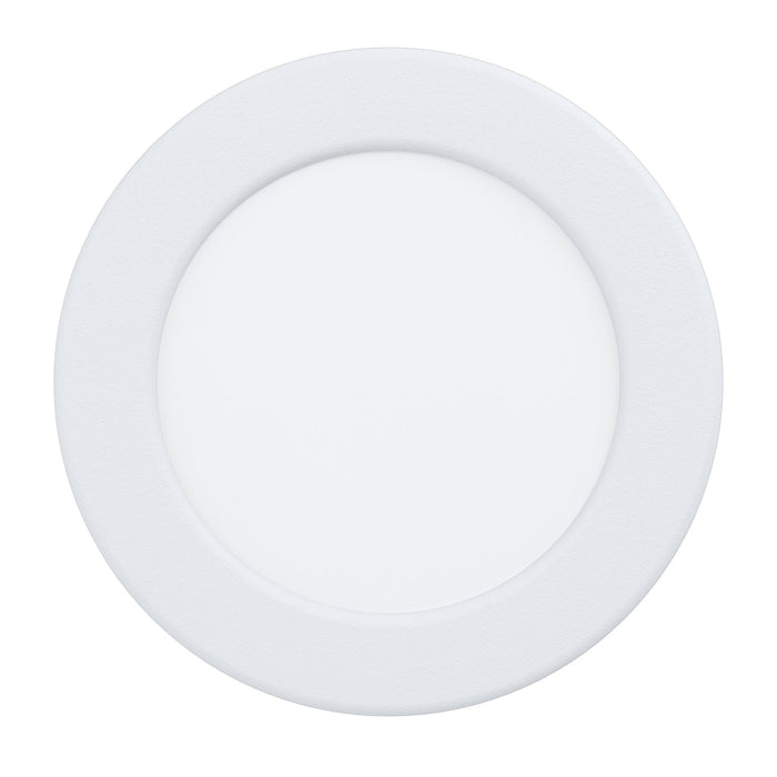 Eglo Fueva 5 LED White Recessed Ceiling Light - 11.7cm — rear view
