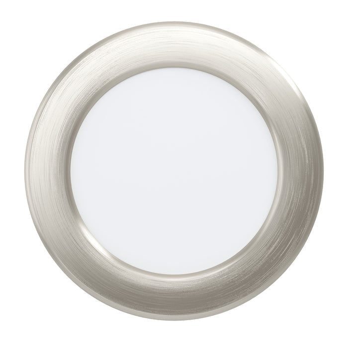 Eglo Fueva 5 Nickel Cool White LED Recessed Light - 11.7cm — rear view