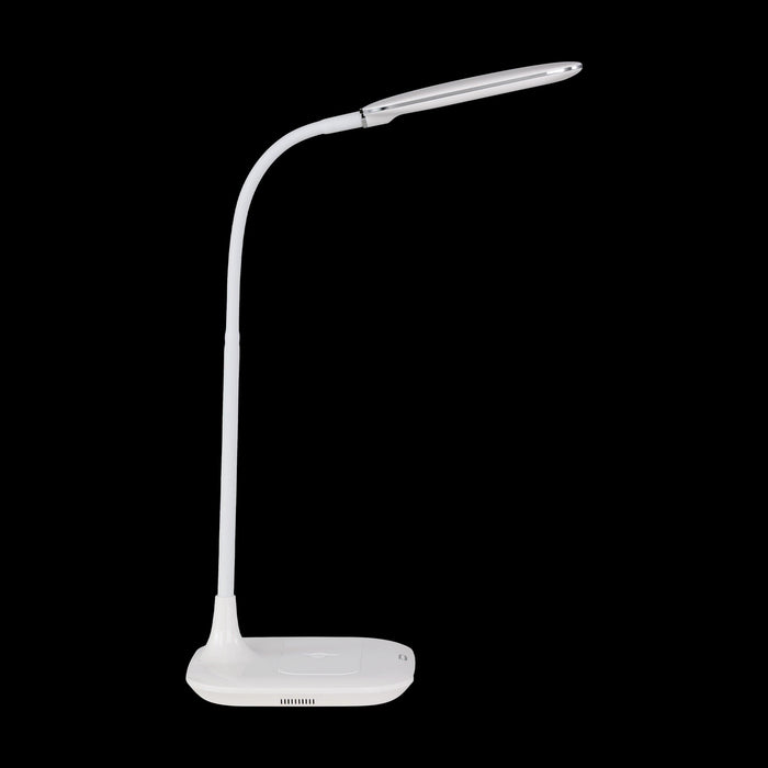 eglo masserie white led touch desk lamp qi charger hallway lighting