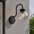 eldon pir black outdoor wall light by Endon Lighting Living room image