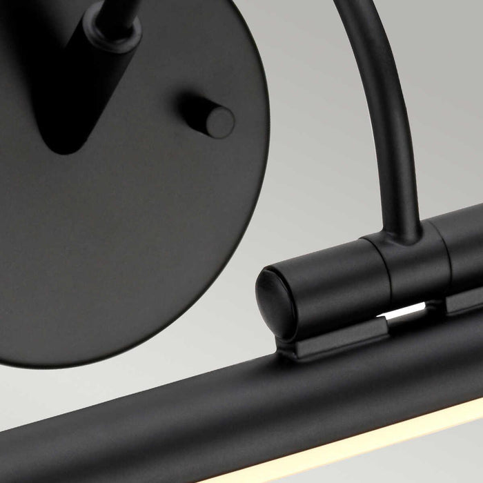 alton 1 lt large black led picture light elstead lighting Close Up