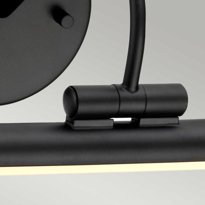 alton 1 lt large black led picture light elstead lighting Living Room Close Up
