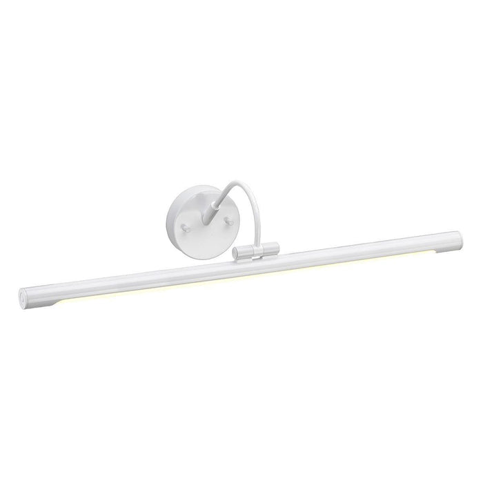 alton 1 lt large white led picture light elstead lighting