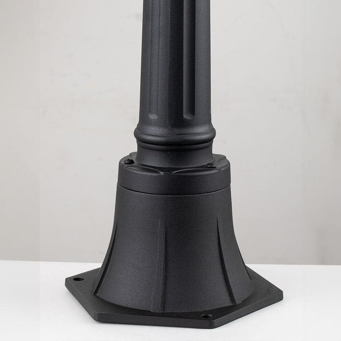 Elstead Bayview Black Medium Outdoor Bollard Light — product detail