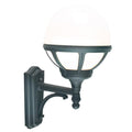 Elstead Bologna Black Finish Outdoor Uplighter Wall Lantern