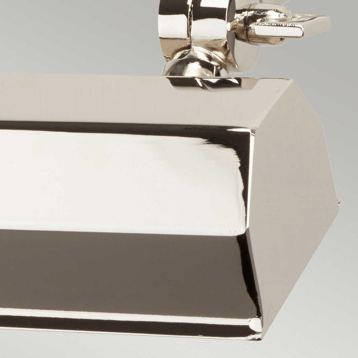 chawton small polished nickel picture light elstead lighting Close Up LED Bulb