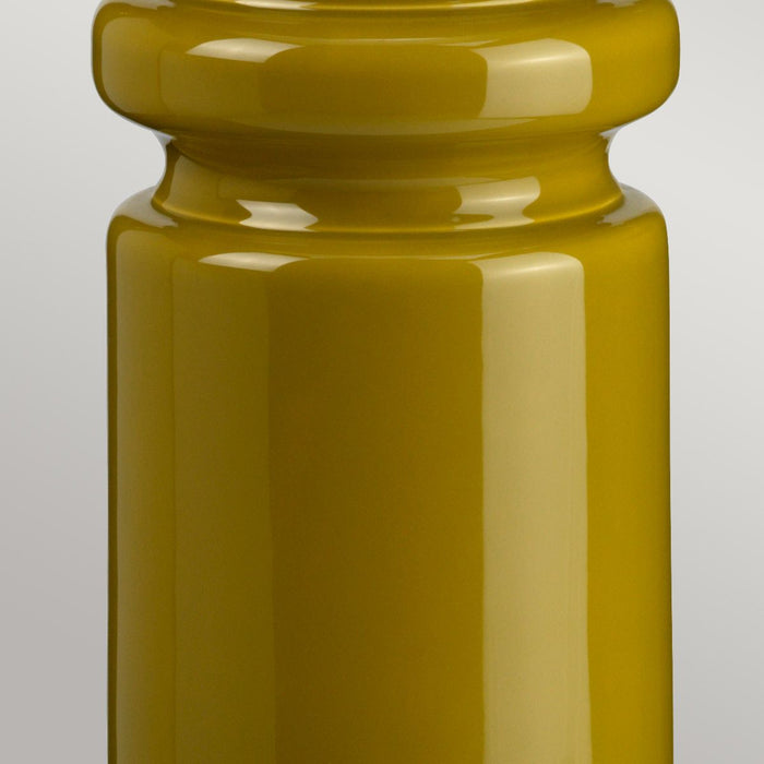 Elstead Contour Lime Glaze Ceramic Table Lamp - Lime Shade — product detail