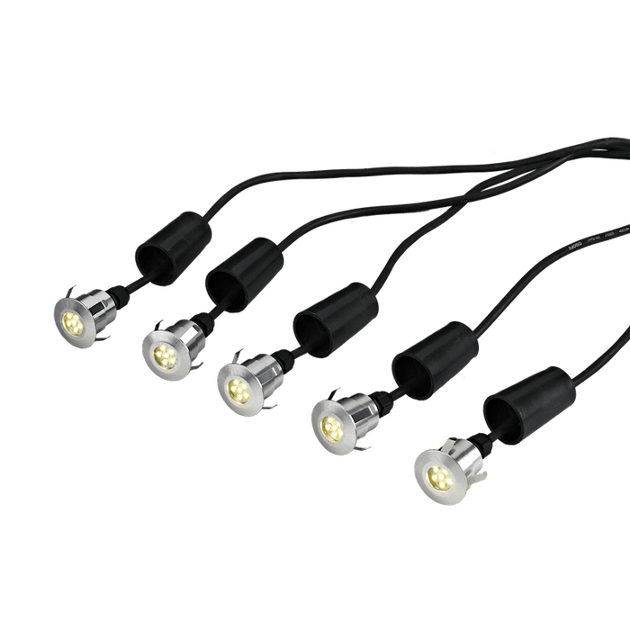 Elstead Derwent  5 Aluminium Garden LED Deck Light X 5