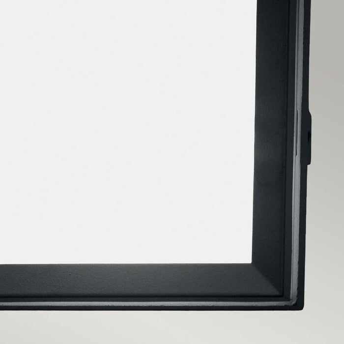elstead lighting egil 1 light outdoor wall ceiling lantern graphite Living Room Close Up