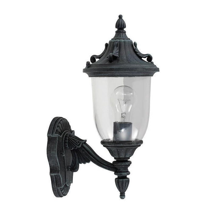 Elstead Elkstone Verdigris Finish Outdoor Wall Lantern 1