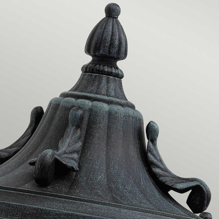 Elstead Elkstone Verdigris Finish Outdoor Wall Lantern 3