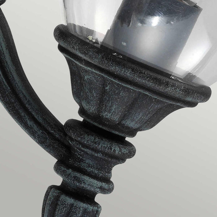 Elstead Elkstone Verdigris Finish Outdoor Wall Lantern 5