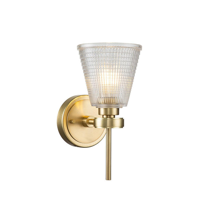Elstead Gunnislake 1 Light Chrome Bathroom Wall Light image 1