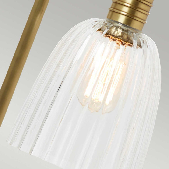 Elstead Lighting Douille 1 Light Brass Table Lamp 4