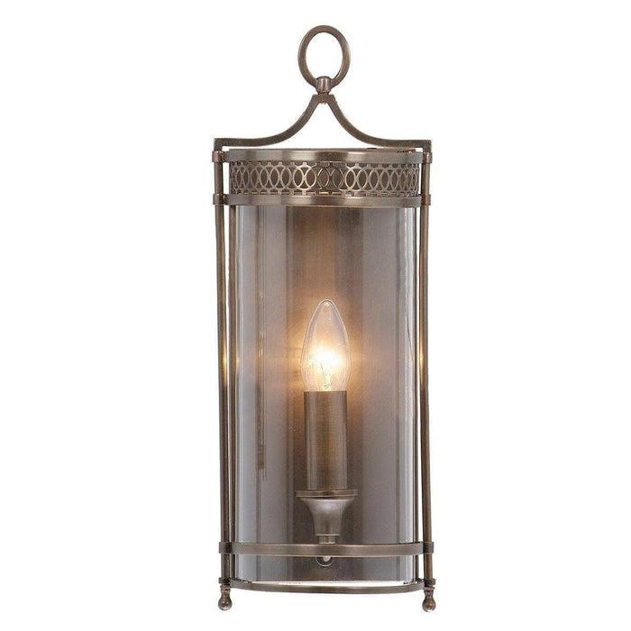 Traditional Ceiling Pendant Lights - Elstead Guildhall 1lt Wall Light GH-WB DB 1