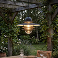 Elstead Oslo Black Outdoor Pendant Light