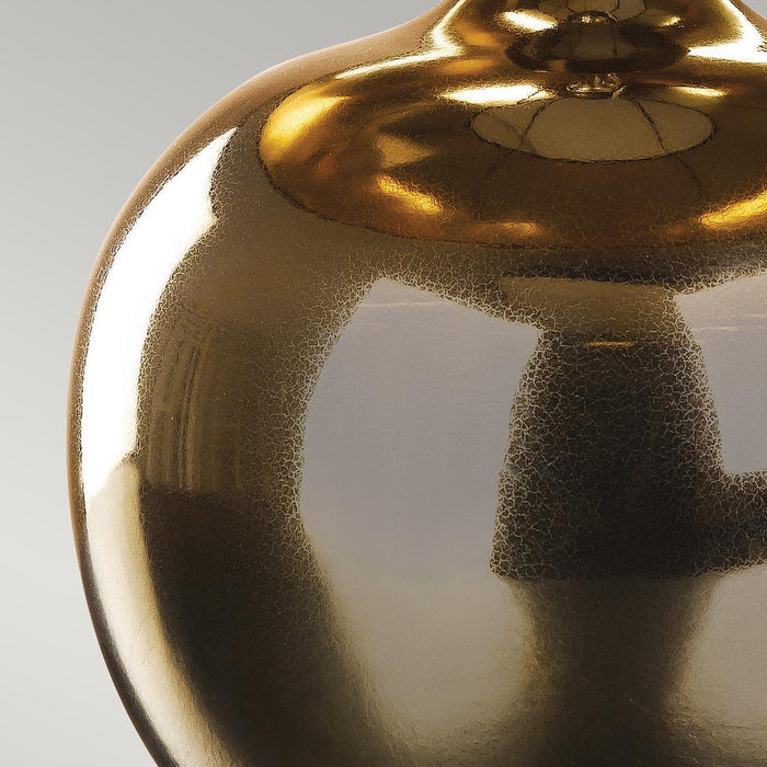 Elstead Ottoman 1 Light Bronze Table Lamp Elstead Lighting — side profile