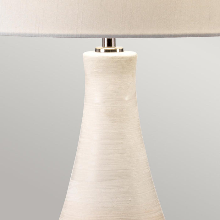 Elstead Pinner 1 Light Ceramic Table Lamp — rear view