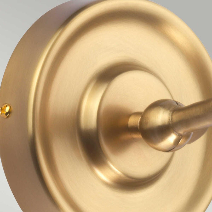 Traditional Wall Lights - Elstead Provence Adged Brass 1lt Wall Light PV1 AB hallway lighting image