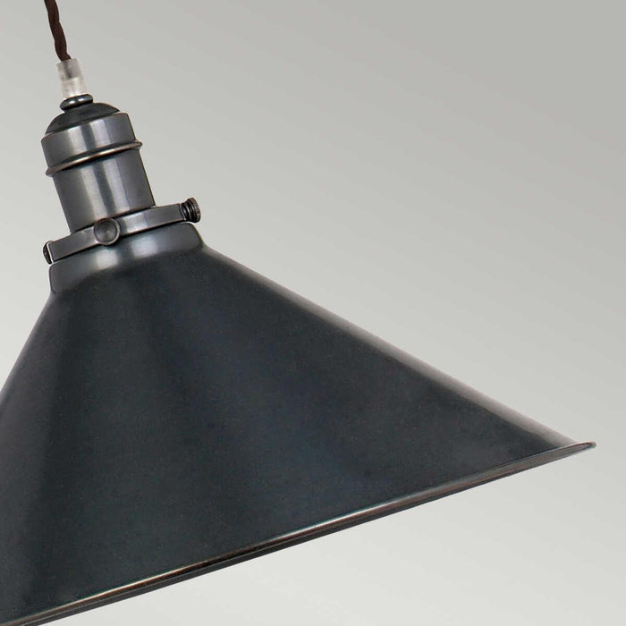 Elstead Provence Old Bronze 1 Light Rise & Fall Pendant-Ceiling Pendant Lights-Elstead Lighting-7-Tiffany Lighting Direct