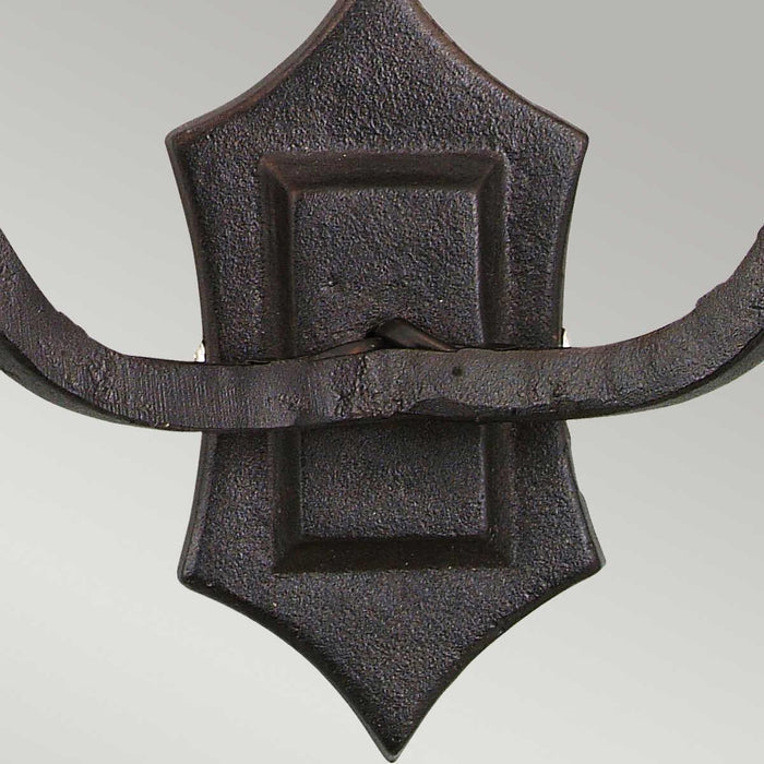elstead rectory 2it wall light ry2b black Living Room Close Up