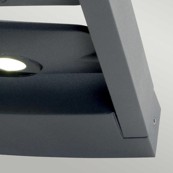 elstead sigmund double outdoor wall light Living Room Close Up