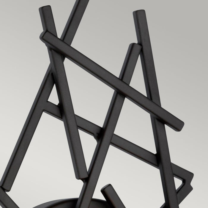 Elstead Taiko 1 Light Bronze Wall Light Close Up Image